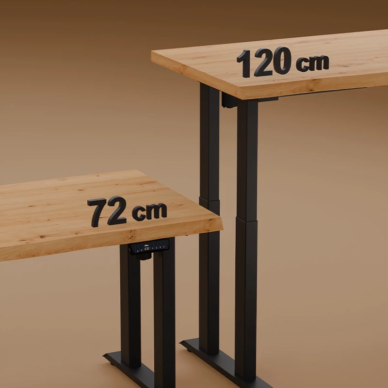 Výškový rozsah 72 až 120 cm
